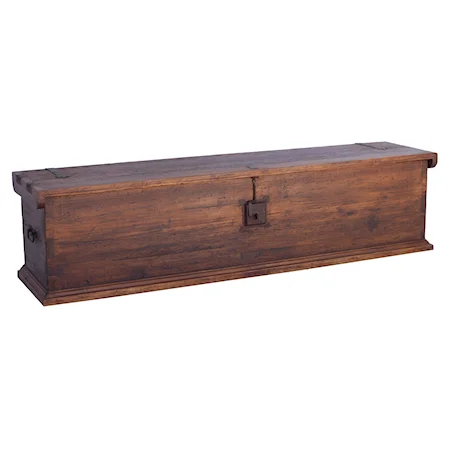 California Reclaimed Wood Chestnut Bed Chest